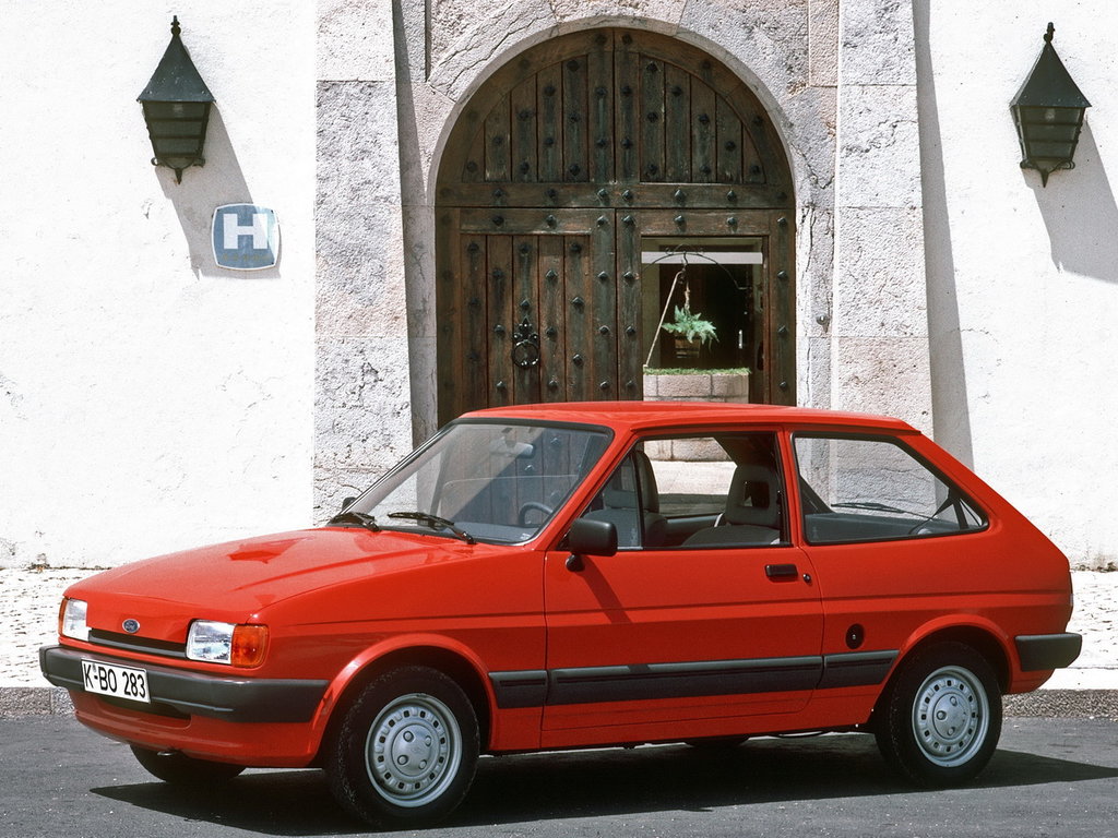 Ford Fiesta (FBD) 2 поколение, хэтчбек 3 дв. (08.1983 - 02.1989)